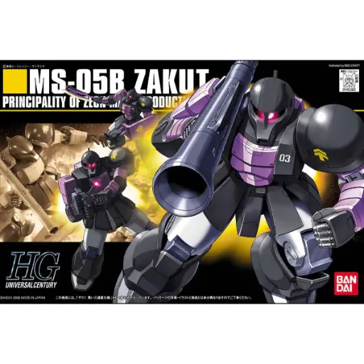 [BA-606617] HGUC 1/144 渣古I 黑色三連星