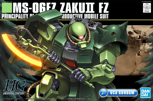 [BA-544841] HGUC 1/144 #087 MS-06FZ ZAKU II FZ 渣古
