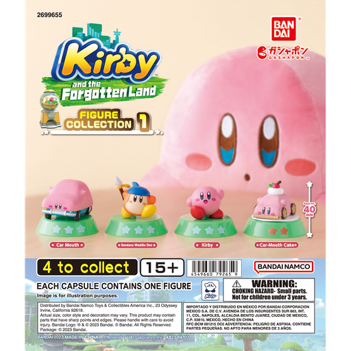 [BA-792659] Bandai Gashapon - Kirby And The Forgotten Land Figure Collection (Set of 4)