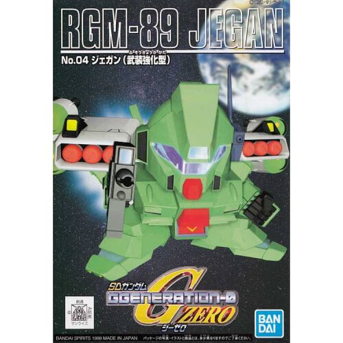 [BA-727820] SD Gundam BB Senshi G-GENERATION ZERO #04 RGM-89 Jegan (Full Equipment)