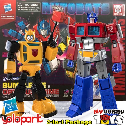 [YO-305257] Yolopark Transformers 變形金剛 AMK系列G1 柯柏文 預組裝模型 (副本)