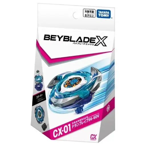 [TT-939597] TakaraTomy - BBX-STA BeybladeX Starter CX-01 Dran Brave S6-60V