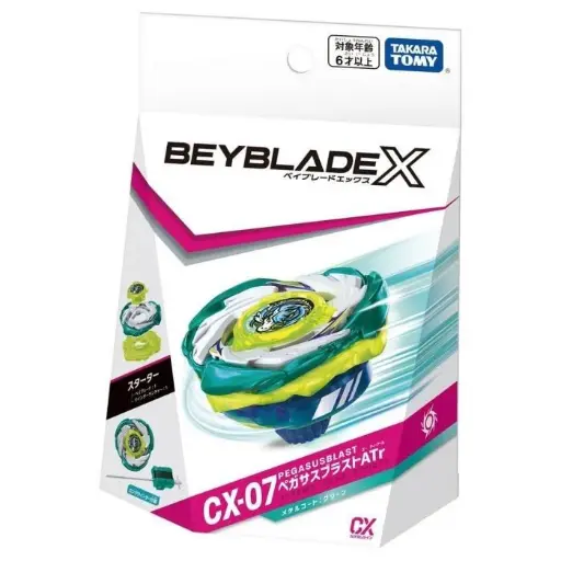 [TT-956976] TakaraTomy - BBX-STA BeybladeX Starter CX-07 Pegasus Blast ATr 