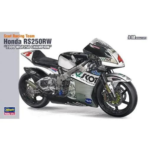 [HA-215016] Hasegawa 1/12 BK 001 SCOTT RACING TEAM HONDA RS250RW `2009 WGP CHAMPION