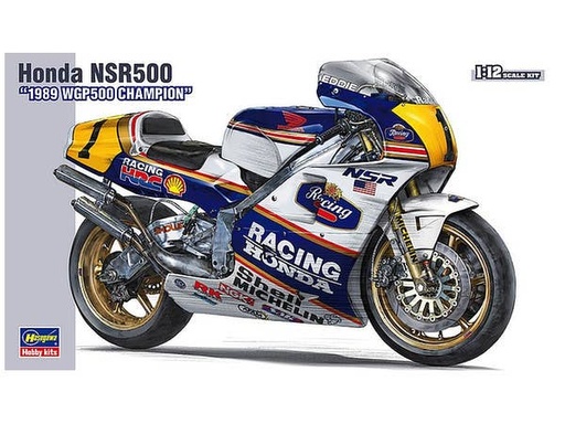 [HA-215047] Hasegawa 1/12 BK 21504 HONDA NSR500 `1989 WGP500 CHAMPION