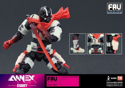 [TO-210908] Toys Alliance 1/18 ACID RAIN FAV-H07 ANNEX2179 Esbat