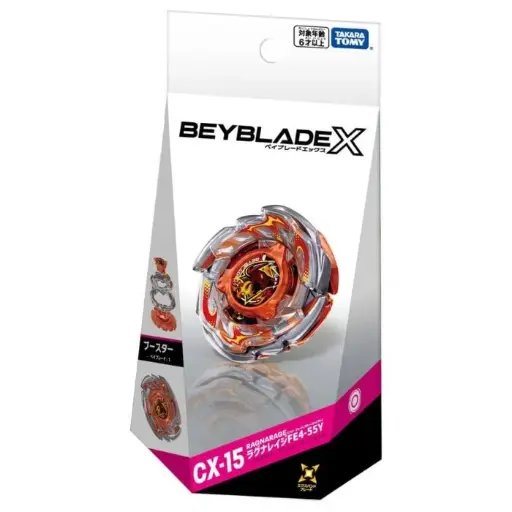 [TT-097273] Takara Tomy Beyblade X - CX-15 Starter Ragna Rage FE4-55Y