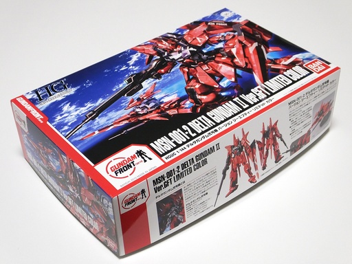[BA-048756] HGUC 1/144 MSN-001-2 Delta Gundam Unit 2 Ver.GFT LIMITED (PB)