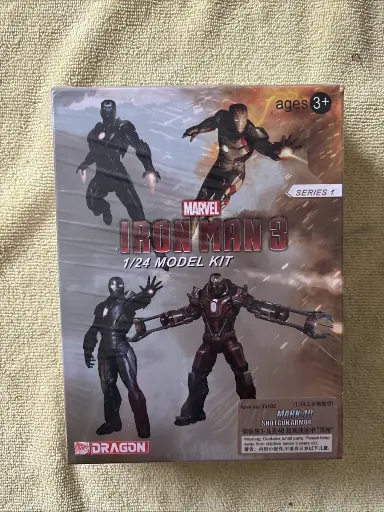 [DR-358028] Dragon Models 1/24 Iron Man 3 Model Kit Series 1 (Mark 40)