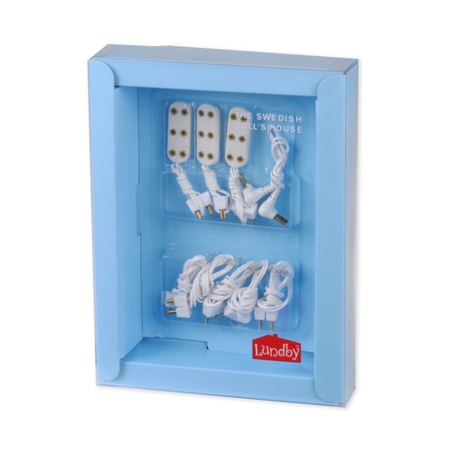 [LU-070201] Lundby Smaland Dollhouse Electric Extension Cords