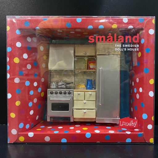 [LU-020640] Lundby Smaland Stove and Fridge Set 