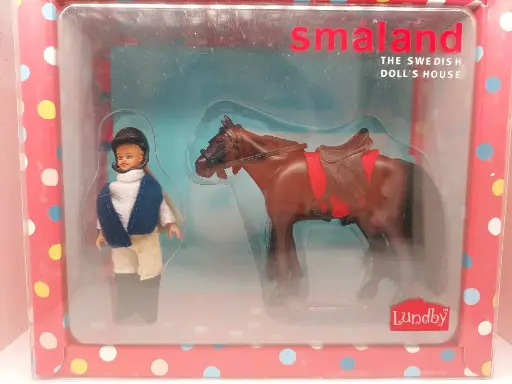 [LU-080439] Lundby Smaland Girl & Horse Set