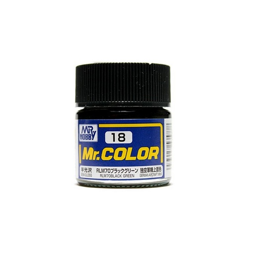 [MR-535778] GSI Mr.Hobby Mr.Color C18 Black Green 10ml