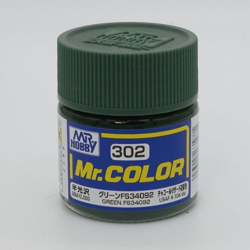 [MR-635881] Mr.Hobby郡士 Mr.Color C302 油性模型油 綠色FS34092 10ml  