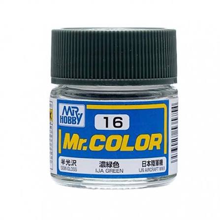 [MR-535754] Mr.Hobby郡士 Mr.Color C16 油性模型油 日本陸軍綠色 10ml    