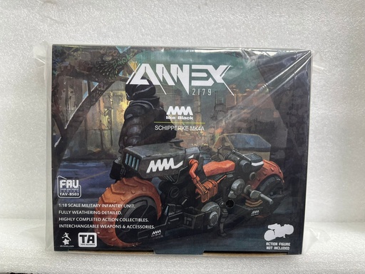 [TA-211783] ACID RAIN x AAAA like Black x ANNEX 2179 FAV-BS03 1/18 Schipperke MK4A