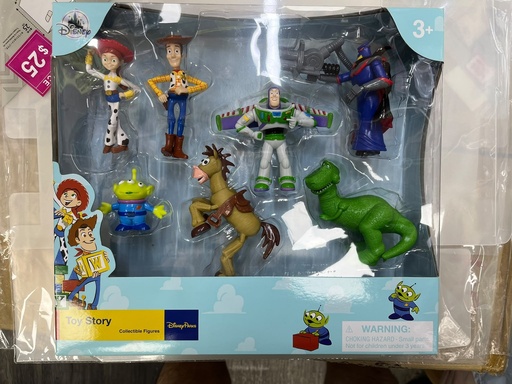 [DI-766823] Disney Parks Exclusive Toy Story 7 Piece Figure Set Playset 迪士尼 反斗奇兵 人物 公仔 套裝