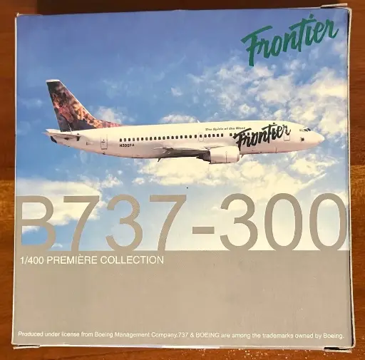 [DR-552075] Dragon Wings #55385 1/400 Boeing B737-300 Frontier Airlines 