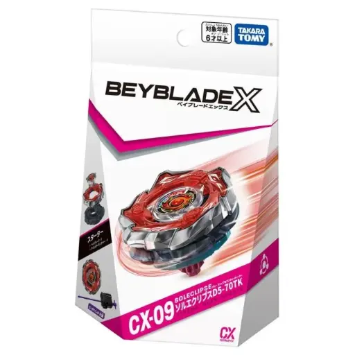 [TT-995678] Takara Tomy 爆旋陀螺X - CX-09 Starter 焰神滅世 D5-70TK