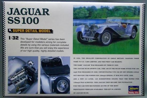 [HA-867031] Hasegawa 長谷川 1/32 86703 JAGUAR SS100