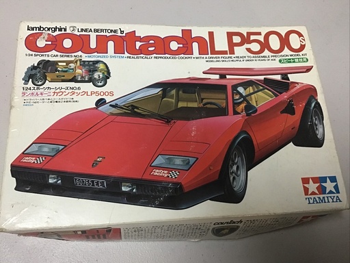 [TA-240067] Tamiya 24006 1/24 Lamborghini countach LP500S