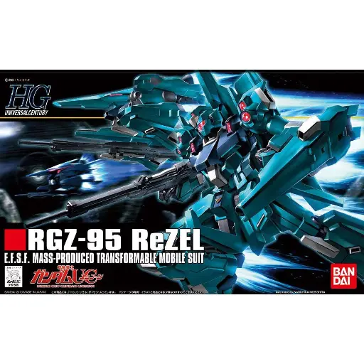 [BA-568328] HGUC 1/144 108 RGZ-95C 里傑爾 （隊長機）