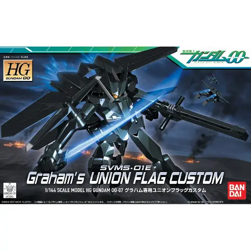 [BA-606402] HG 1/144 葛拉漢專用聯合旗幟式特裝型《機動戰士高達00》